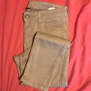 American Eagle Khakis leggings